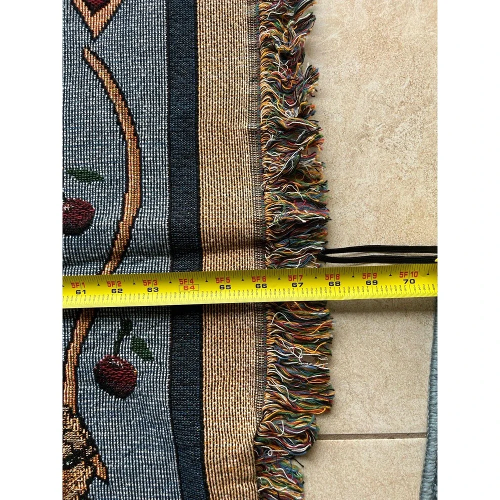 Boyds Bears and Friends Throw Blanket Woven Life is a Picnic 68